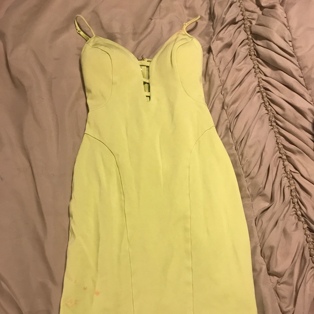 Green Bebe dress